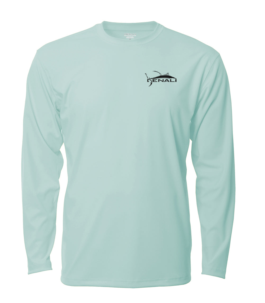 Denali Tuna Logo - Long Sleeve ProtectUV Sun Protective Shirt Seafrost / Small