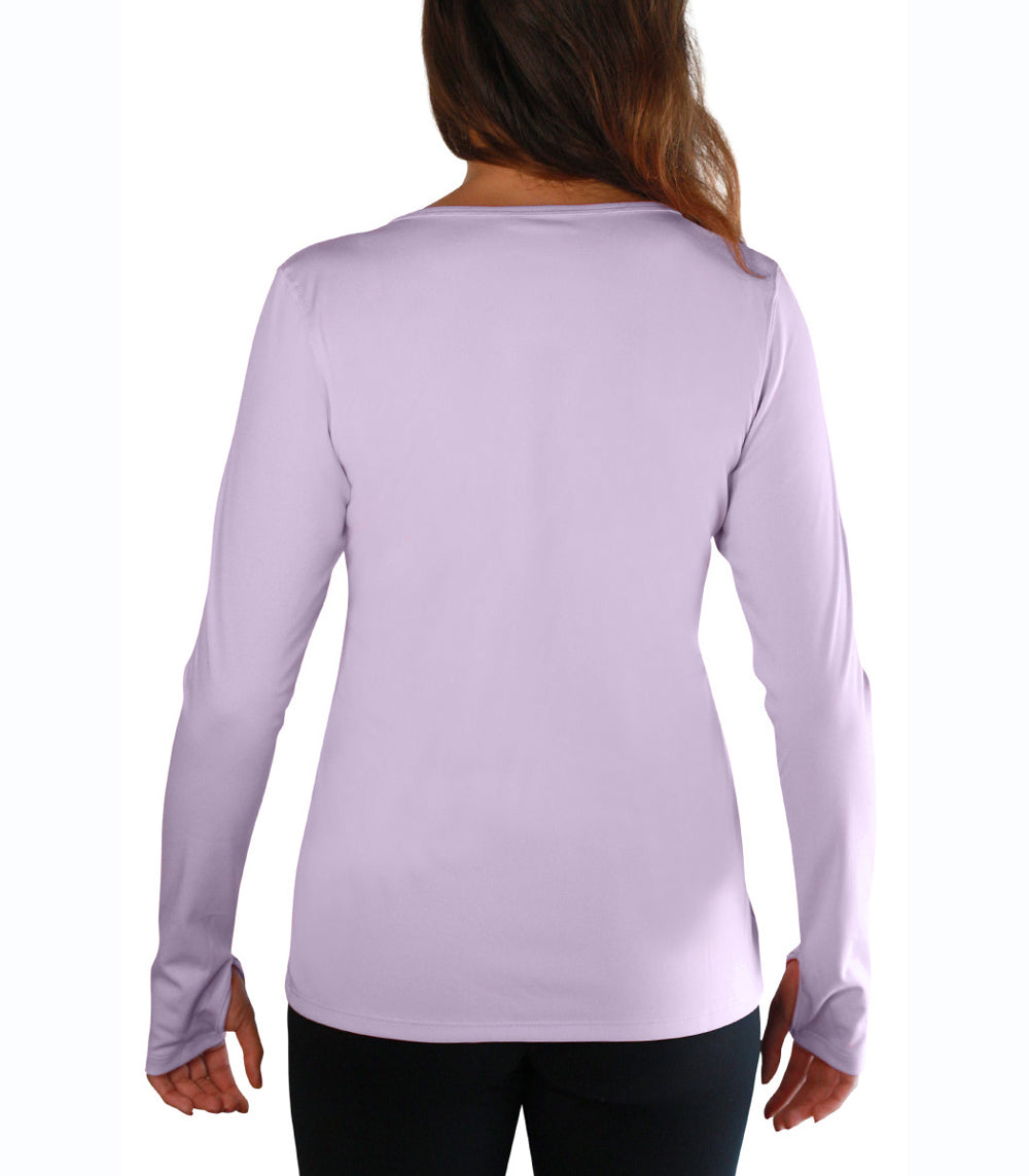 Bonita Ladies Long Sleeve V Neck ProtectUV® Sun Protective Shirt