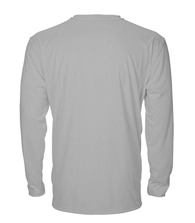 Teaser Mens Long Sleeve ProtectUV Sun Protective Shirt [M-XL] Ice Blue / Large