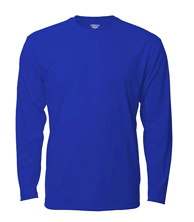 Teaser Mens Long Sleeve ProtectUV Sun Protective Shirt [2XL-4XL] Royal Blue / 3XL