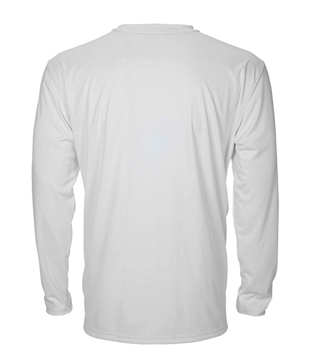 Denali Tarpon Logo: Long Sleeve ProtectUV Sun Protective Shirt White / 3XL